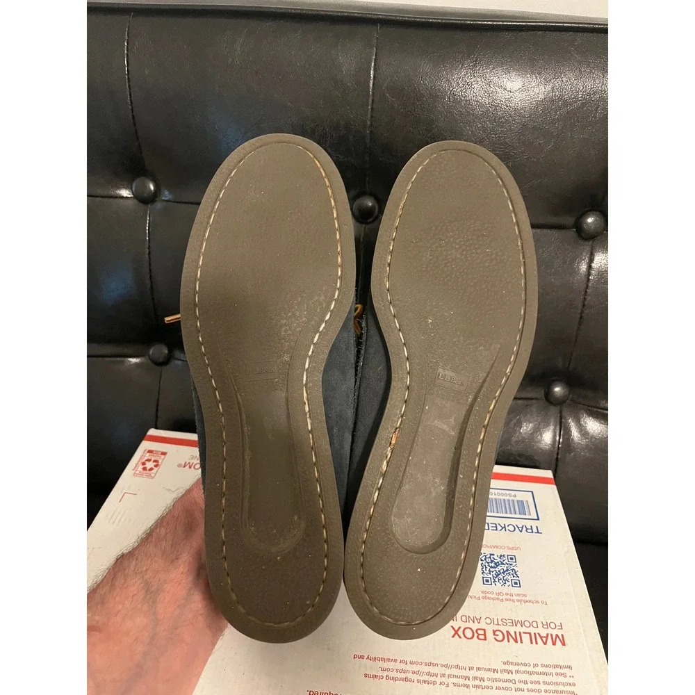 LL Bean Suede Camp Moc Shoes